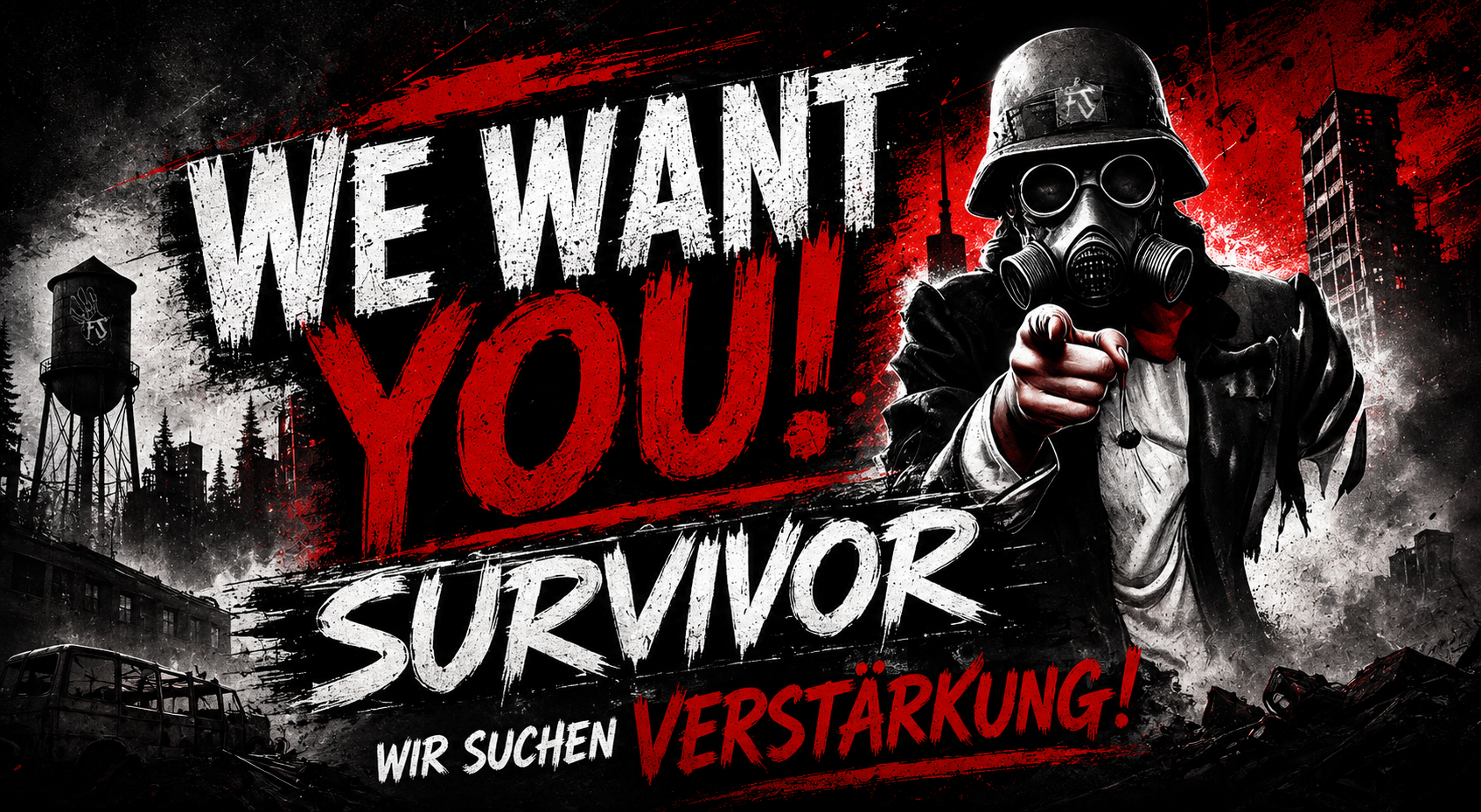 WIR SUCHEN VERSTÄRKUNG